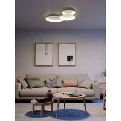 COMBI PLAFONNIER LED 40W CCT  BLANC 5.1.2)