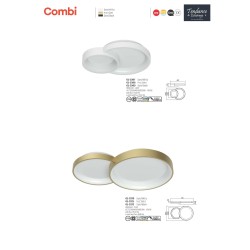 COMBI PLAFONNIER LED 40W CCT OR5.1.2)