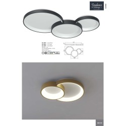 COMBI PLAFONNIER LED 72W CCT  BLANC 4.1.2)