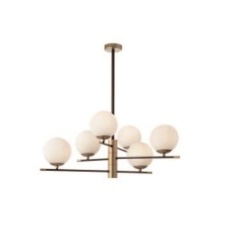 ESSENTIAL SUSPENSION 6X28W E14  DORE  (4.1.1)