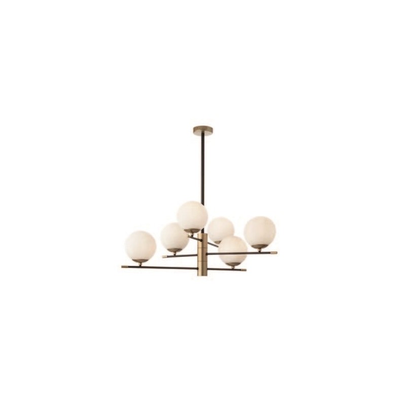 ESSENTIAL SUSPENSION 6X28W E14  DORE  (4.1.1)