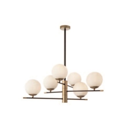 ESSENTIAL SUSPENSION 6X28W E14  DORE  (4.1.1)