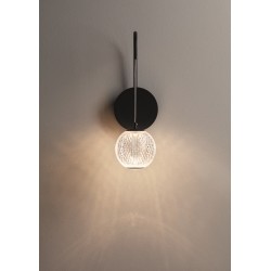 GIANET APPLIQUE LED 4W 3000K  NOIR  (5.1.2)