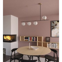 ESSENTIAL SUSPENSION 4X28W E14  DORE  (4.1.1)