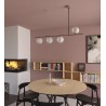 ESSENTIAL SUSPENSION 4X28W E14  DORE  (4.1.1)