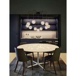 GIANET SUSPENSION LED 45W 3000K  NOIR  (4.1.2)