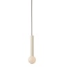 GOSSIP SUSPENSION 1X42W E27 WHITE *(5.1.1)