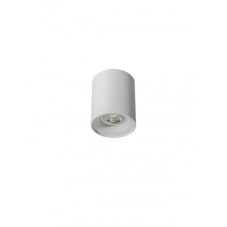 KOA PLAFONNIER 35W GU10 BLANC+BLANC BAGUE 80*100