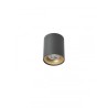 KOA PLAFONNIER 35W GU10 NOIR+DORE  BAGUE 80*100