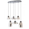 LUKE SUSPENSION 6X42W E27 NOIR (4.1.1)