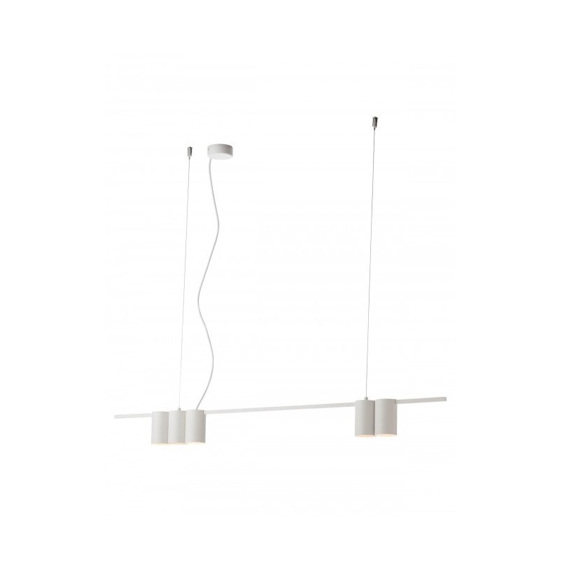 MODI SUSPENSION 5X10W GU10 LN  BLANC 4.1.1)