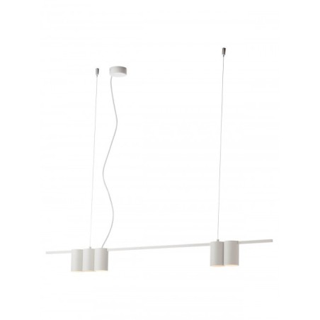 MODI SUSPENSION 5X10W GU10 LN  BLANC 4.1.1)