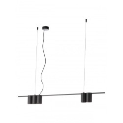 MODI SUSPENSION 5X10W GU10 LN  NOIR  4.1.1)