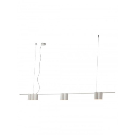 MODI SUSPENSION 7X10W GU10 LN  BLANC 4.1.1)
