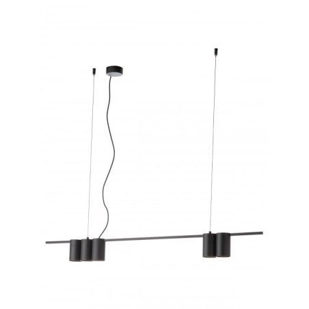 MODI SUSPENSION 5X10W GU10 LN NOIR  4.1.1)