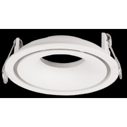 SPOT ENCASTRE DAYLIGHT ROND  BLANC (sans anneau de couleur)