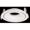SPOT ENCASTRE DAYLIGHT ROND  BLANC (sans anneau de couleur)
