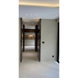 MINI SPOT ENCASTRE BIM BASSE LUMINANCE LED 5W 2700K 25 DEGRES NOIR ET OR INTERIEUR