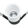 MINI SPOT ENCASTRE BIM BASSE LUMINANCE BLANC LED 5W IP65 2700K 25 DEGRES