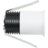 MINI SPOT ENCASTRE BIM BASSE LUMINANCE BLANC LED 5W IP65 4000K 25 DEGRES