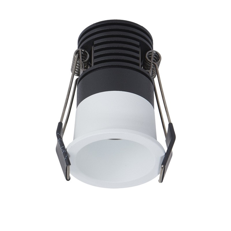 MINI SPOT ENCASTRE BIM BASSE LUMINANCE BLANC LED 15W IP65 3000K 36 DEGRES