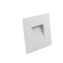 WAY ENCASTRE MURAL ASYMETRIQUE 3W LED 4000K BLANC