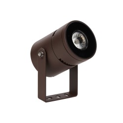ARCH MINI PROJECTEUR TUBULAIRE EXTERIEUR LED 12W 3000K IP65 24 DEGRES CORTEN