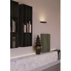 APEX APPLIQUE 24W IP20 NOIR  3000K 24CM