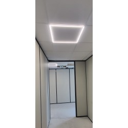 DALLE LED " CONTOUR "  CCT 3000K/4000K/5000K 40W LED DRIVER LIFUD NO FLICKER 600X600