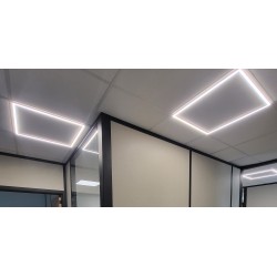 DALLE LED " CONTOUR "  CCT 3000K/4000K/5000K 40W LED DRIVER LIFUD NO FLICKER 600X600