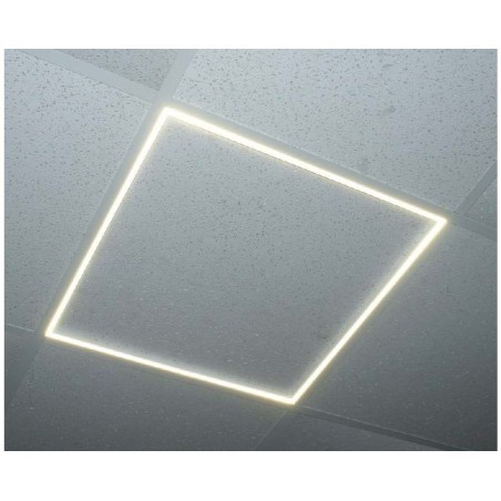 DALLE LED " CONTOUR "  600 x600 RGB COULEURS CHANGEANTES PAR TELECOMMANDE NON INCLUS 40W LED DRIVER LIFUD NO FLICKER