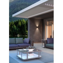 BRIO APPLIQUE LED COB 6W IP54 CORTEN 3000K