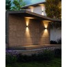 PETRA APPLIQUE EXTERIEUR UP DOWN 2x6W IP54 TERRE CUITE 3000K 120MMX120MM