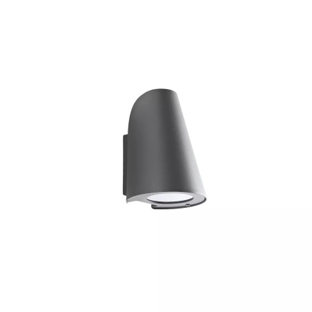 ALVAR APPLIQUE GU10 1X35W IP44 GRIS