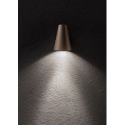 ALVAR APPLIQUE GU10 1X35W IP44 MARRON