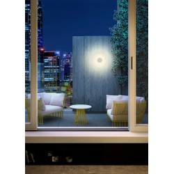 AURA APPLIQUE LED 8W IP65 BLANC 3000K ROND