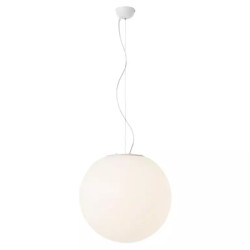 BALOO SUSPENSION 45CM E27 1X23W IP44 OPALE