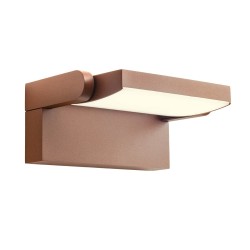 FLIP APPLIQUE ORIENTABLE LED 20W IP54 CORTEN 3000K