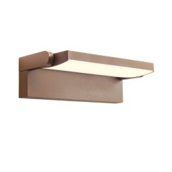 FLIP 32CM APPLIQUE ORIENTABLE LED 40W IP54 CORTEN CCT 3000K-4000K-5000K