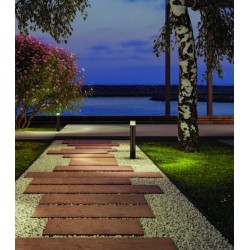 STAKE BORNE H44 GU10 1x7W IP65 LAITON ANTIQUE