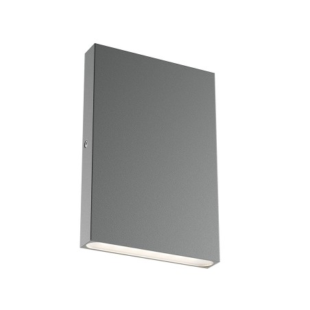 ZIPPER STEP LIGHT LED 2x3W IP65 GRIS 3000K