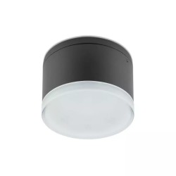 AKRON PLAFONNIER LED SMD 10W IP54 GRIS 3000K ROND