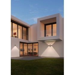 ARI APPLIQUE LED CORTEN 7W IP65 GRIS 3000K