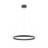 FEBE SUSPENSION LED ROND 37W 3000K D600 NOIR