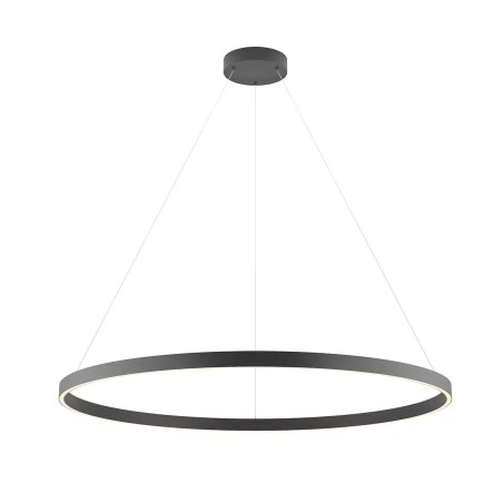 FEBE SUSPENSION LED ROND 62W 3000K D1000 NOIR