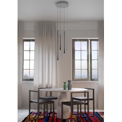 ITO SUSPENSION LED H400 6.2W 3000K ARGENT