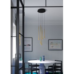 ITO SUSPENSION LED H600 6.2W 3000K OR MAT