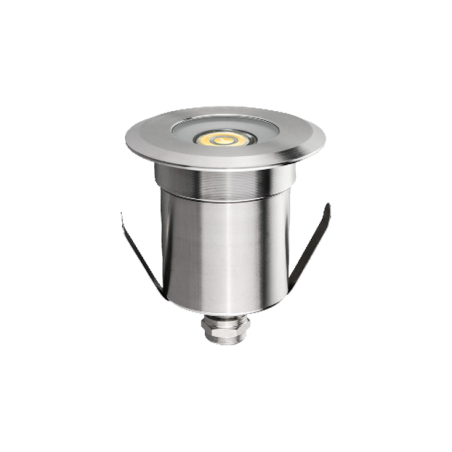 Java Encastré de sol LED 3W 3000K IP67 90 degres  Aço Inox 316 [12Vdc]