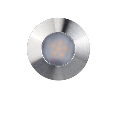 UNDERGROUND ENCASTRE DE SOL IP67  LED 2W 160LM 4000K 24VDC D48MM INOX316L