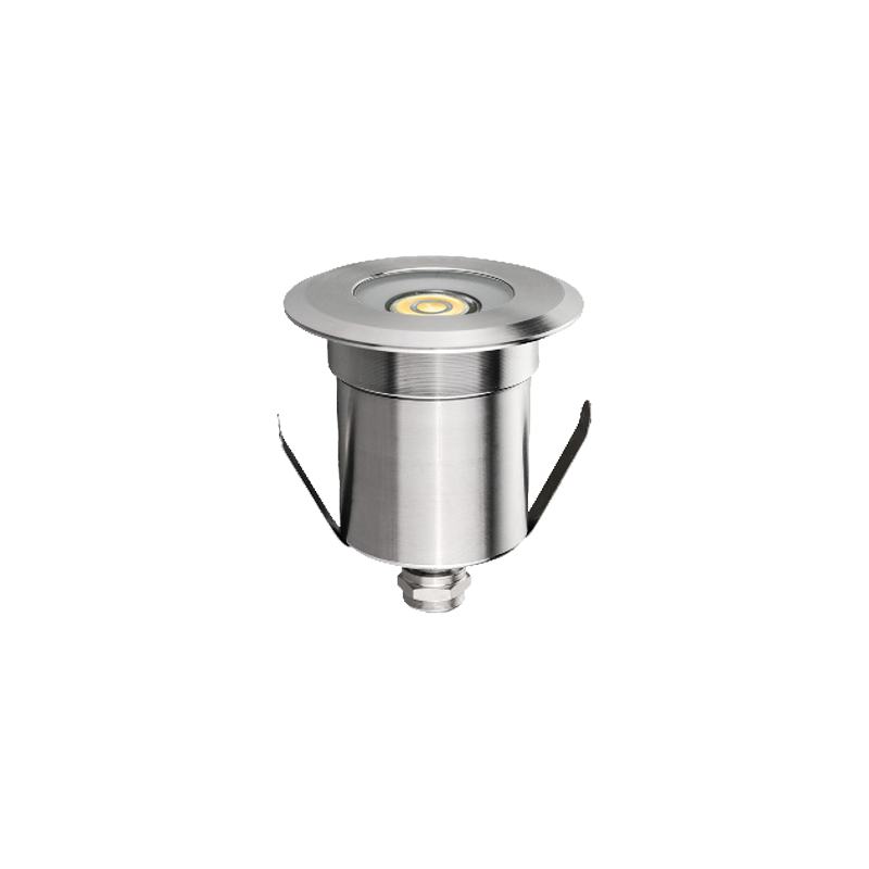 JAVA 230V Encastré de sol LED 3W 3000K IP67 15 degrés  Inox316L 230V